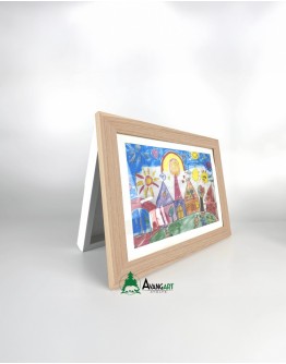 Çocuk Sanat Çerçevesi - Meşe