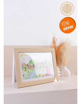 Çocuk Sanat Çerçevesi - Meşe