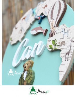 Bebek Kapı Süsü-Gezgin Teddy